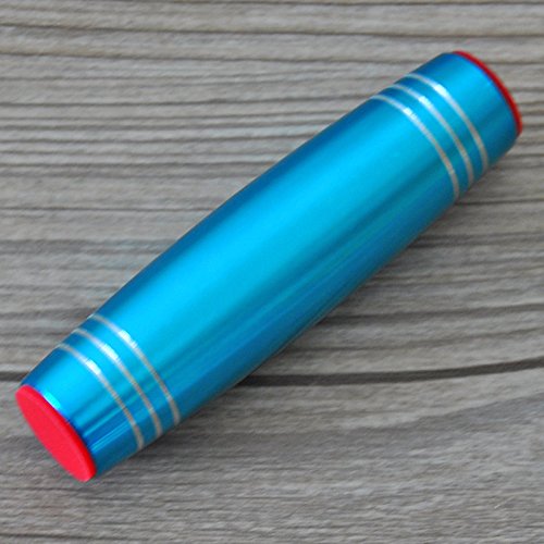 nicedaily Spinner Stick zappeln Toy, Aluminium-Legierung Anti Stress Flip Hand Spielzeug Angst Release Schreibtisch Spielzeug für Kinder Jugendliche Erwachsene blau
