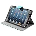Price comparison product image Proporta Deluxe Folio Stand Cover for Apple iPad mini 2 /3 / 4, Protective Faux Suede Lining Case with Magnetic closure for Apple iPad mini 2 /3 / 4 - Graphic Elephant