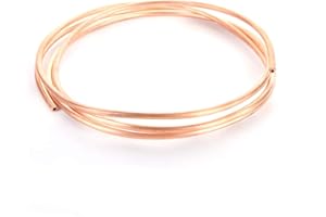 SOFIALXC Tuyau en cuivre 9,5 mm x épaisseur de paroi 0,7 mm pour réfrigération, plomberie, longueur 2 m