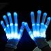 Produktbild WINOMO LED-Beleuchtung blinkt Finger begeisterte bunte Handschuhe für Licht-Show 1 Pair(Blue) Handschuhe