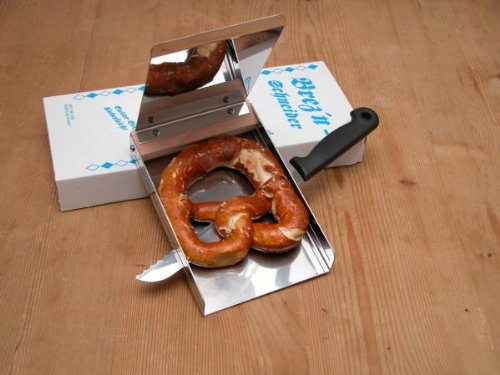 Original Mediprint Breznschneider aus Edelstahl und Holz inkl. Messer