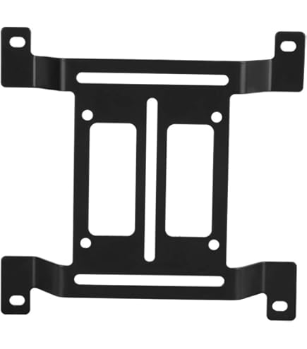 Alphacool 24740 120/140mm Halterung Eisbecher - 2 Stück Wasserkühlung Ausgleichsbehälter für Radiatoren, 14 cm Länge, 5,51 Zoll Breite, 4,72 Zoll Höhe, 12 Volt, Legierter Stahl, 0 dB(A), 14 cm Tiefe