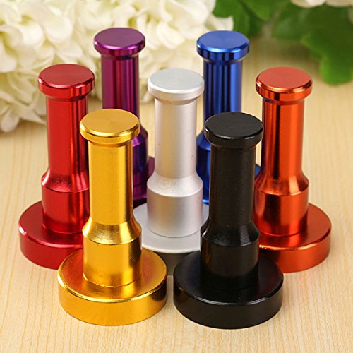 CHENXI Shop Handtuch Wandhaken Badezimmer Aluminium Kleiderbügel Halter Orange - 2