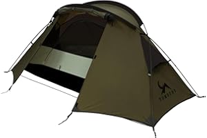 FREIZELT TOMOUNT Tent 1 Person Nylon Ultralight Camping Tent Small Pack Size 4 Season Waterproof & Windproof Compact Dome Tent for Hiking, Hiking, Camping, Outdoor