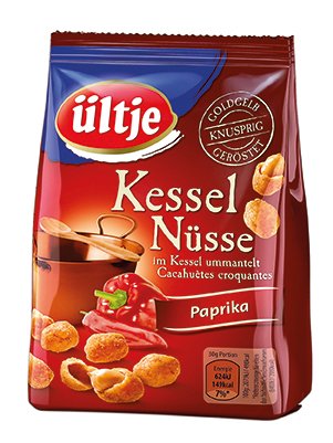 Preisvergleich Produktbild ültje Kessel Nüsse, Paprika,1 Pack (125 g)