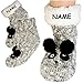 Produktbild alles-meine.de GmbH Strick - Socken / Haussocken -  lustiger Panda / Bär / Tier - Flausch gefüttert  - incl. Name - Größe 31 bis 38 - Plüsch - Sohle Rutschfest - Wintersocken /..