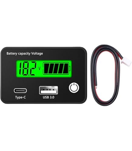 Giantdeer Voltímetro Digital DC 8-30V Con Pantalla LED | FindTheDeal