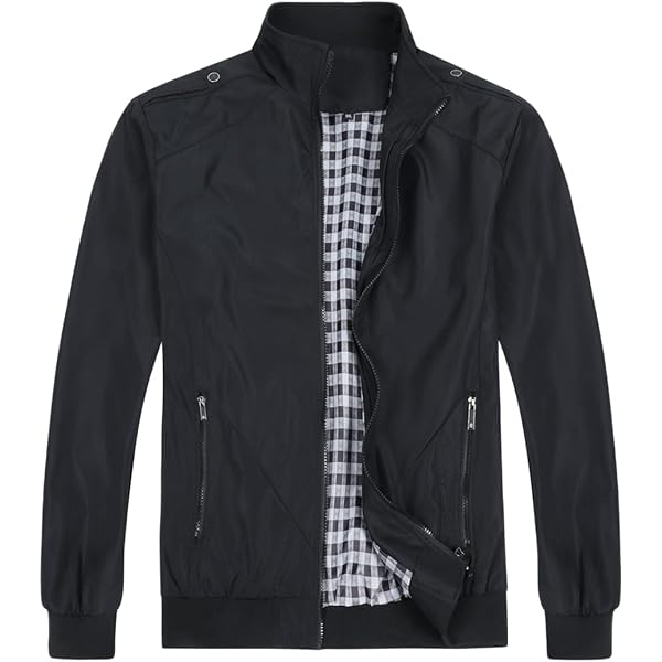 Chaqueta Bomber Para Hombre A.s.t.o.n M.a.r.ti.n - Ligera, Antiviento, Perfecta Para Primavera Y Otoño