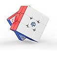GAN 12 M Leap Frosted, 3x3 Stickerless Speed Puzzle Cube Magic Cube 356 Puzzle Toys (Primary Internal)
