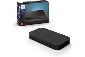Philips Hue Play HDMI Sync Box, Surround Lighting for TV Entertainment & Gaming Compatible with Alexa