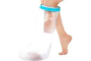 OTAIVE Waterproof Leg Cast Cover for Shower,Waterproof Cast Cover for Showering Adult Full Leg, Waterproof Cast Protectors Plaster Cast Cover for Post Surgery Wounds Bandage Dressing