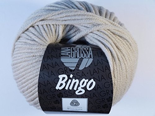 Lana Grossa Bingo 176 Blassgrün 50g