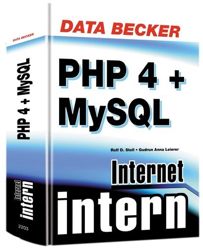 PHP 4 & MySQL, m. CD-ROM by Rolf D. Stoll (2001-09-05)