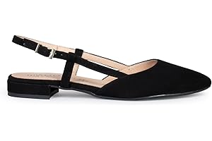 miMaO. Zapatos de Piel Destalonados tacón bajo. Hecho en España