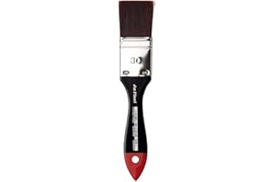 Da Vinci 5040 Series Top-Acryl Brush, Fiber, Black/Red, 17 x 3 x 30 cm