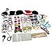 Produktbild Cozywind 60 Foto Requisiten Set Fotoaccessoires witzige und lustige für Foto-Automat Hochzeit Geburtstag Garten Party oder Abschlussfeier, mit Krawatten,Hüte,Bärte,Lippen,Brillen