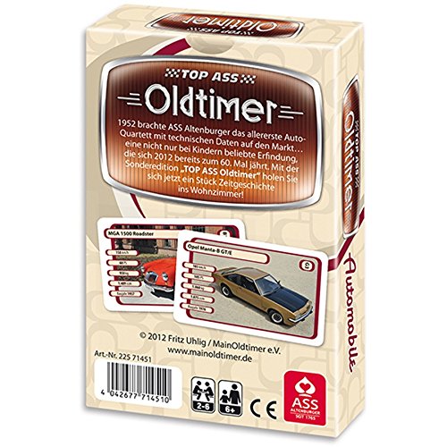 Preisvergleich Produktbild KARTEN TOP ASS OLDTIMER