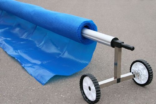 Zelsius – Fahrbares Edelstahl Aufrollsystem, für Solar und Pool Planen und Abdeckungen von 300 bis 570 cm - 8