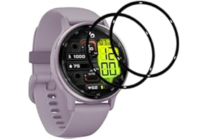 Camokia 2 Stück Displayschutzfolie für Garmin Vivoactive 5 Schutzfolie Folie, Soft HD Displayschutz Film für Garmin Vivoactive 5 Schutzfolie, TPU Weich Schutz Folie für Garmin Vivoactive 5 Schutzglas
