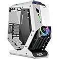 Sharkoon ELITE SHARK CA700, massives Design-PC-Gehäuse, 5x ARGB-Lüfter, PCIe-Riser-Kabel zur vertikalen Grafikkartenmontage (