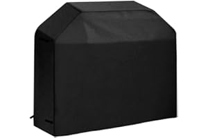 byou Copertura per Barbecue,Copertura della Griglia Robusto Traspirante Tessuto Oxford Impermeabile A Prova di Polvere BBQ Cover con Borsa di Stoccaggio 145x61x117cm