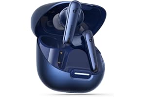 ‎SOUNDCORE soundcore by Anker Liberty 4 NC,słuchawki Bluetooth z redukcją szumów, 98,5% redukcja szumów,adaptacyjna redukcja szumów dla uszu i otoczenia,dźwięk wysokiej jakości (ciemnoniebieski)