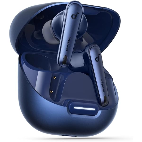 Custodia In Silicone Per Anker Soundcore Liberty 4 NC – Antiurto, Con Moschettone E Ricarica Wireless Compatibile - 2
