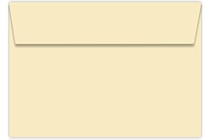 Me Loovely Premium Envelopes 120 GSM Self Seal Envelope for Stationery Posting Mailing Home Office & E-Commerce (Cream, C5 Size, Pack of 10)