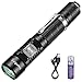 Price comparison product image Supfire Tactical Flashlight Super Bright 1100 Lumens Cree LED Water-Proof Torch with 18650 Battery Included,Rechargeable with USB Cable Directly,5 Light Modes for Camping Hiking Cycling etc,Model A3