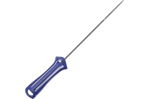 JARDIAFFAIRES Lima tonda, 4,8 mm, con manico, per catena di motosega, passo 325