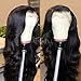 Price comparison product image Sunwell Brazilian Virgin Human Hair Lace Wigs Glueless Body Wave Lace Front Wig With baby Hair Natural Hairline 130% Density 18inch