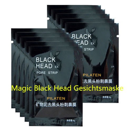 30Stück BLACK HEAD Gesichtsmaske Mitesser entfernende Peel off Maske - 5