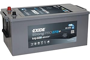 EXIDE Unisex-Adult NBA-1017 BATERÍA 12V/235AH-1200 CCA-Strong PRO (EFB) EE2353, Multicolor, Standard