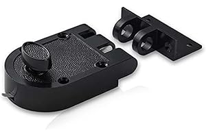 SUMBIN Jimmy Proof Deadbolt Lock with Keyed (Black)