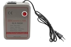 Lfhelper 500W Spannungswandler Transformator 230V bis 110V Wandler Konverter Step Down Konverter Spannungswandler Transformator 500VA Umwandler Converter Supply Voltage Converter 230V AC