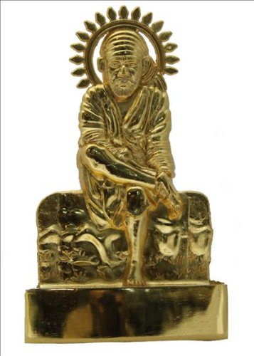 India Bazaar Sai Baba 6" (can be used as car idol)