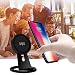 Produktbild 2018 Wireless Fast Ladegerät Halterung sunnymi QI Wireless Ladepad Lade für iPhone X 8 Plus für Samsung S8 (Schwarz, 79 * 85 mm)