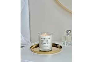 VEVRE CONCEPT Hottest Tinder Match - Funny Hand Poured Soy Wax Candle - Perfect Dating Gifts for Him & Her - Gifts For Any Occasion Valentine's Day, Anniversary, Christmas 230 ml up to 50 burning hours