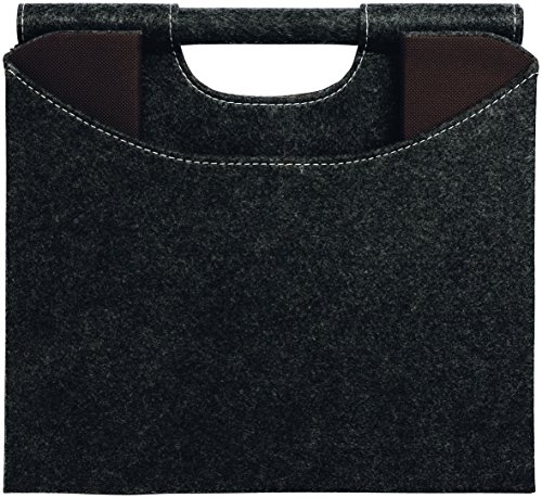 REFLECTS Zeitungsständer, Zeitschriftensammler, Magazinsammler aus Filz LONGMONT anthrazit-grau - 4