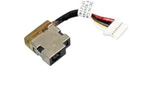 ZAHARA Connettore Alimentazione Carica DC Power Jack per HP Proboo 430 440 445 445R 450 470 G6 430 435 440 445 450 455 470 475 G7 924444-T30 924444-F30 924444-S30 924444-Y30 DC Jack/Power Jack（5cm）