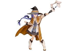 Puruuige Mushoku Tensei : Figurine de réincarnation sans emploi Roxy Migurdia 25 cm PVC personnage de dessin animé Roxy Statuette décoration ornements