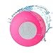 Jilatop Water Proof Bluetooth Shower Speaker With Mic Wireless Stereo Shower Speakers Portable Waterproof Bluetooth Wireless Stereo Shower Speakers, - Best for Bath, Pool, Car, Beach, Indoor/Outdoor Use - PINK RS.349.00