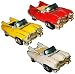 Produktbild Sparbüchse - Oldtimer / altes Cabrio Auto - stabile Spardose aus Kunstharz - Fahrzeug Sparschwein lustig witzig Kuba / New York NYC yellow Cab - Amerika - Autos / Reise - Reisekasse Urlaub Reisen