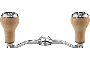 ‎GOMEXUS GOMEXUS 100mm Kurbel Baitcastrolle für Shimano Curado Daiwa Tatula Steeze Abu Garcia Zata 13 Fishing, Baitcasting Reel Handle für Hecht, Zander, Barsch, Loch 7x4mm/8x5mm