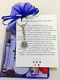 60th Birthday Survival Kit (blue) ~ Fun Novelty Gift & Greetings Card All In One | Keepsake Gift