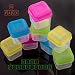 16pc Plastic Mini Storage Boxes Baby Weaning Feeding Freezer Food Pots Containers