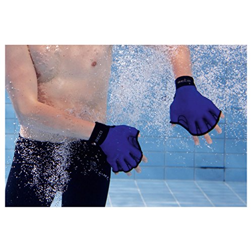 BECO Neoprenhandschuhe mit Fingeröffnung Aqua Fitness Schwimmhilfe Wasser Sport - 2