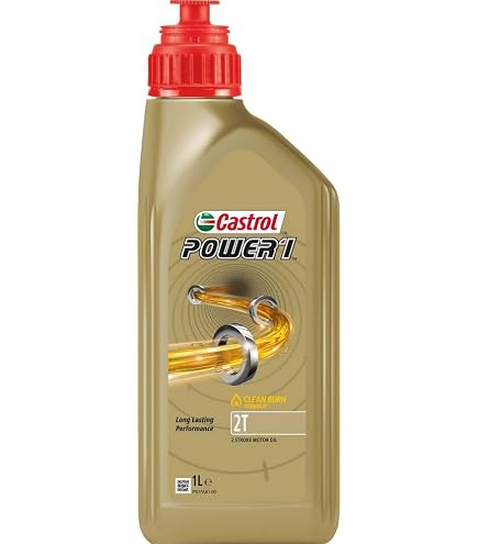 CASTROL Power 1 Racing 2T, 2-Stroke Oil Two-Wheel Engine, 1L