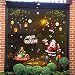 Produktbild Tebrun Fensterbild Weihnachten Entfernbarer Wandaufkleber Wunderschöne Schneeflocken auf Rolle - mit Verschiedenen Motiven - Statisch Haftende PVC AufkleWeihnachtshaus - Weihnachtssticker Deko bunt