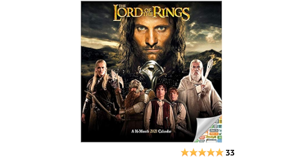Der Herr Der Ringe Kalender 2021 Deluxe 2021 Der Herr Der Ringe Wandkalender Mit Uber 100 Kalenderaufklebern Lotr Geschenke Burobedarf Amazon De Burobedarf Schreibwaren